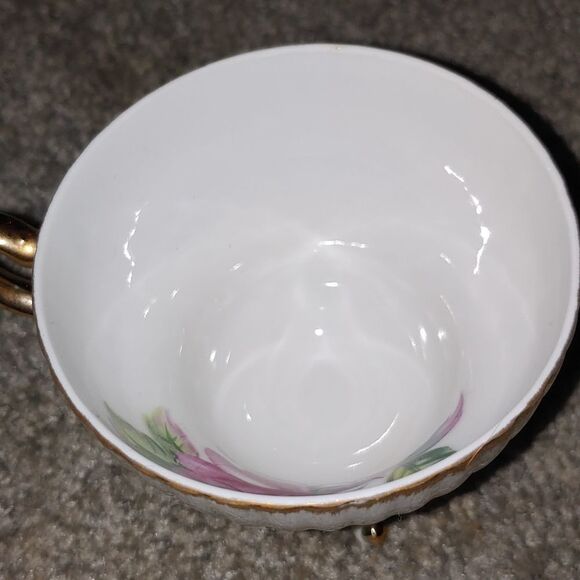 VINTAGE Norcrest Victoria Rose Fine China  tea cup - Picture 7 of 7